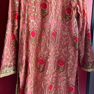 3 piece shirt plazzo duptta tilla work embroidery